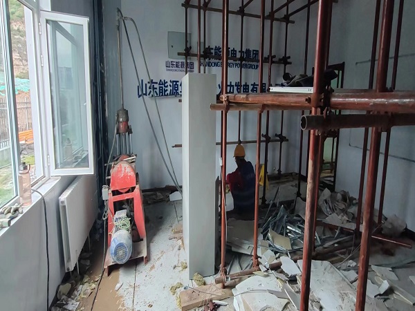 三沙厂房基础沉降注浆加固